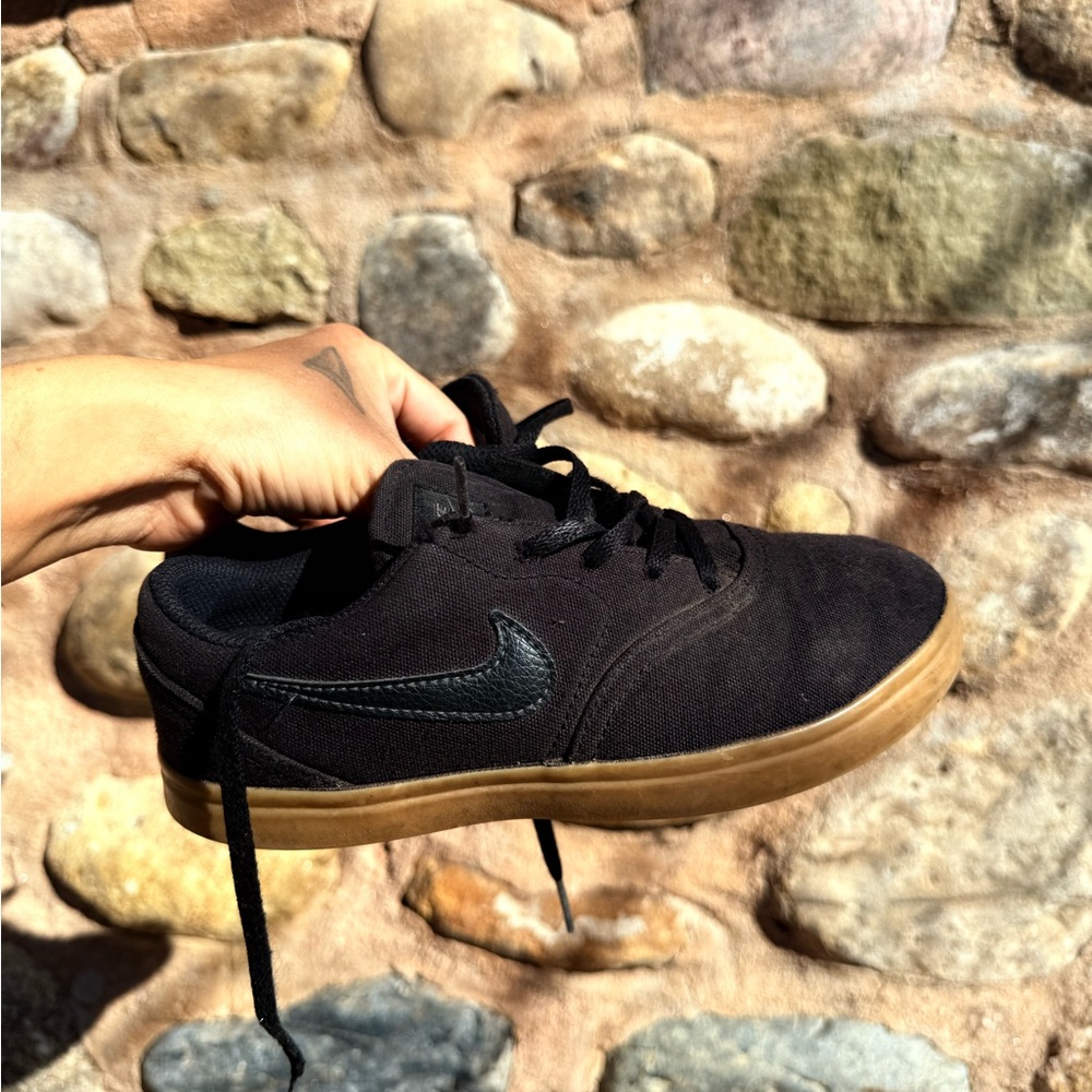 Nike SB Black and Tan Kid’s Sneakers